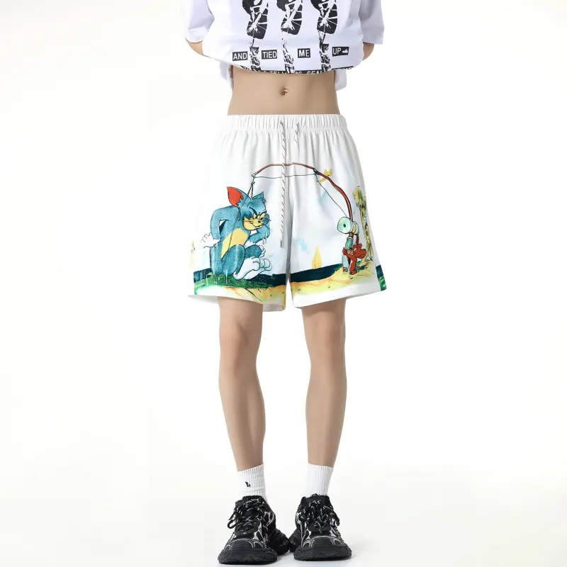 LA'T.WEEKEND Casual Shorts Unisex-5