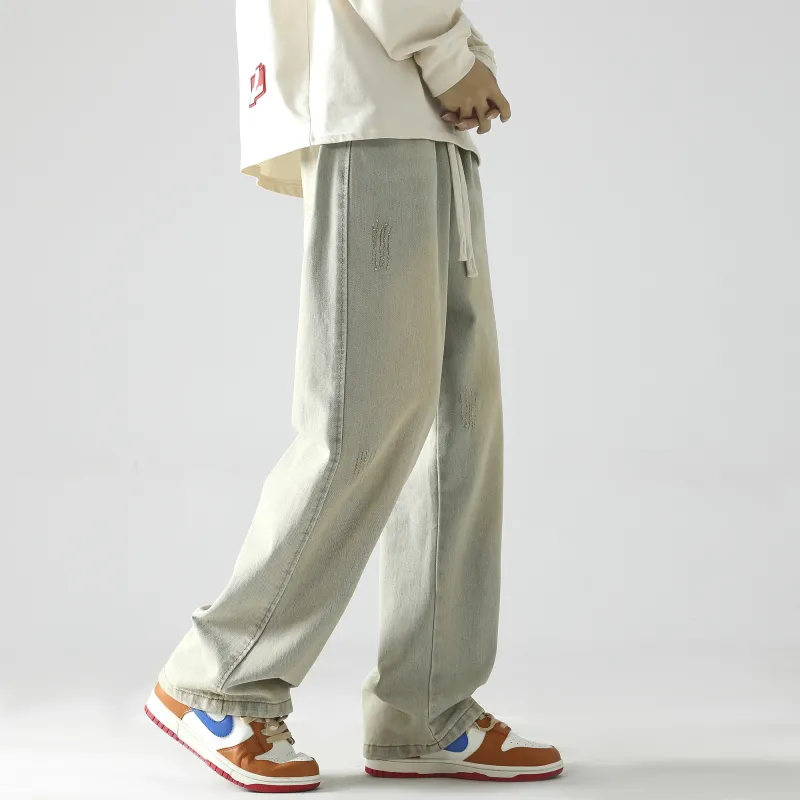 LA'T.WEEKEND Jeans Unisex Vintage Blue-6