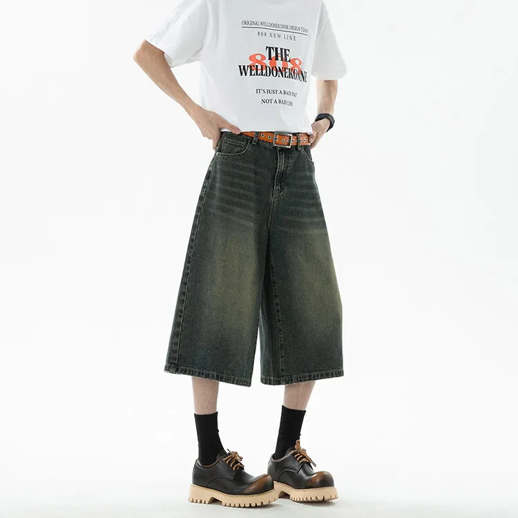 LA'T.WEEKEND Denim Shorts Unisex-9