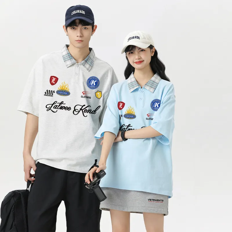 LA'T.WEEKEND Polo Shirts Unisex-13