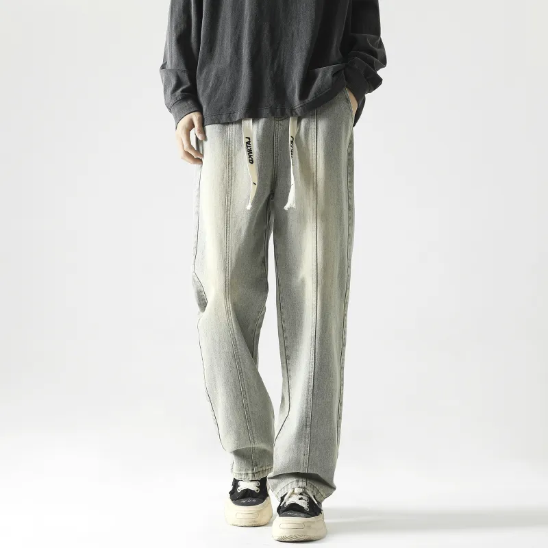 LA'T.WEEKEND Jeans Unisex Yellow Mud-33