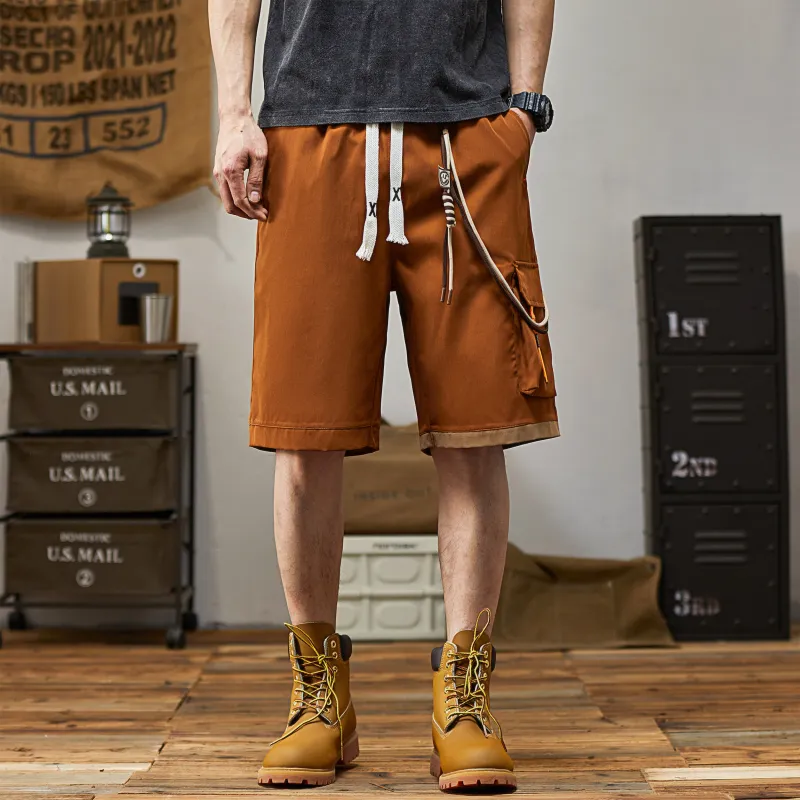 LA'T.WEEKEND Cargo Shorts Unisex-14
