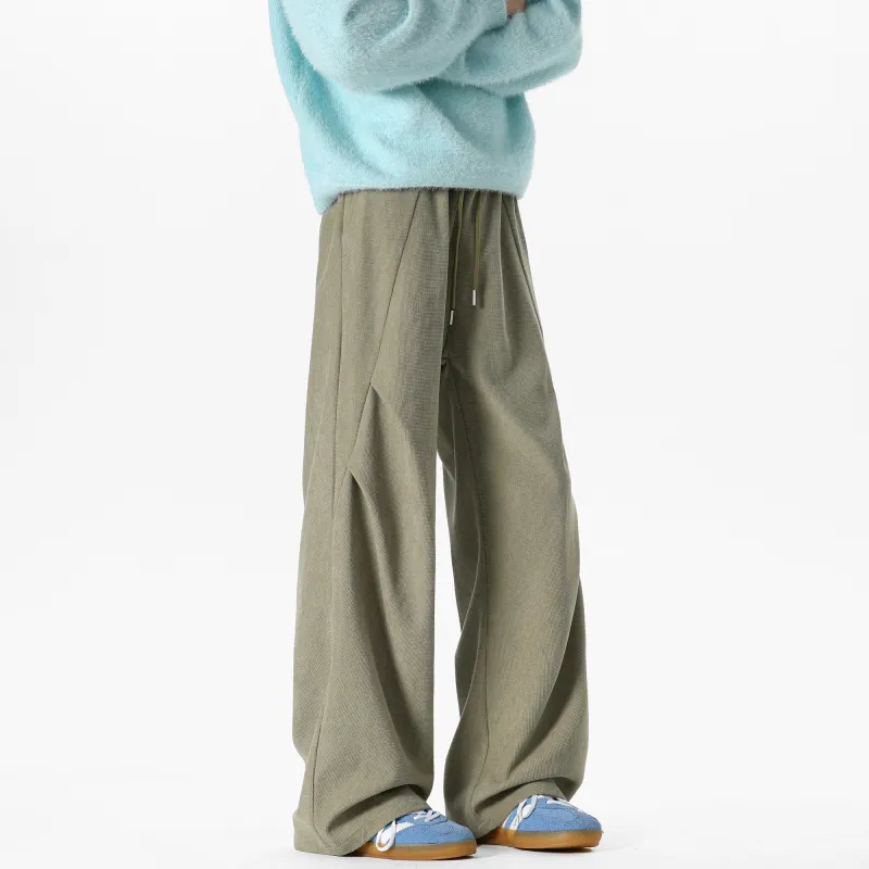 LA'T.WEEKEND Casual Pants Unisex Black-14