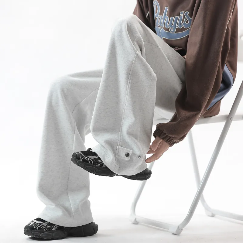 LA'T.WEEKEND Knitted Sports Pants Unisex-5