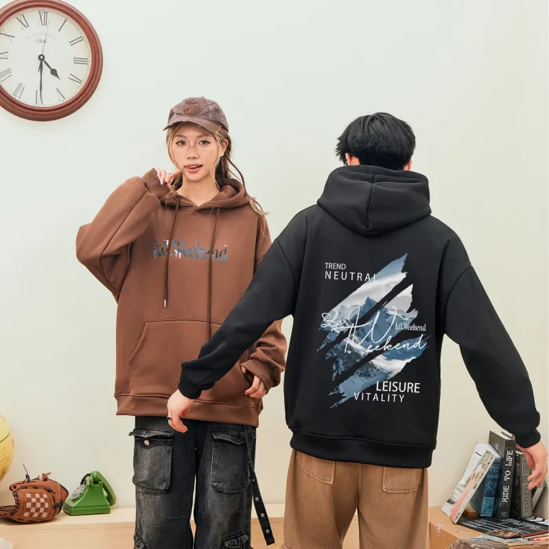 LA'T.WEEKEND Sweatshirt Set Unisex-2
