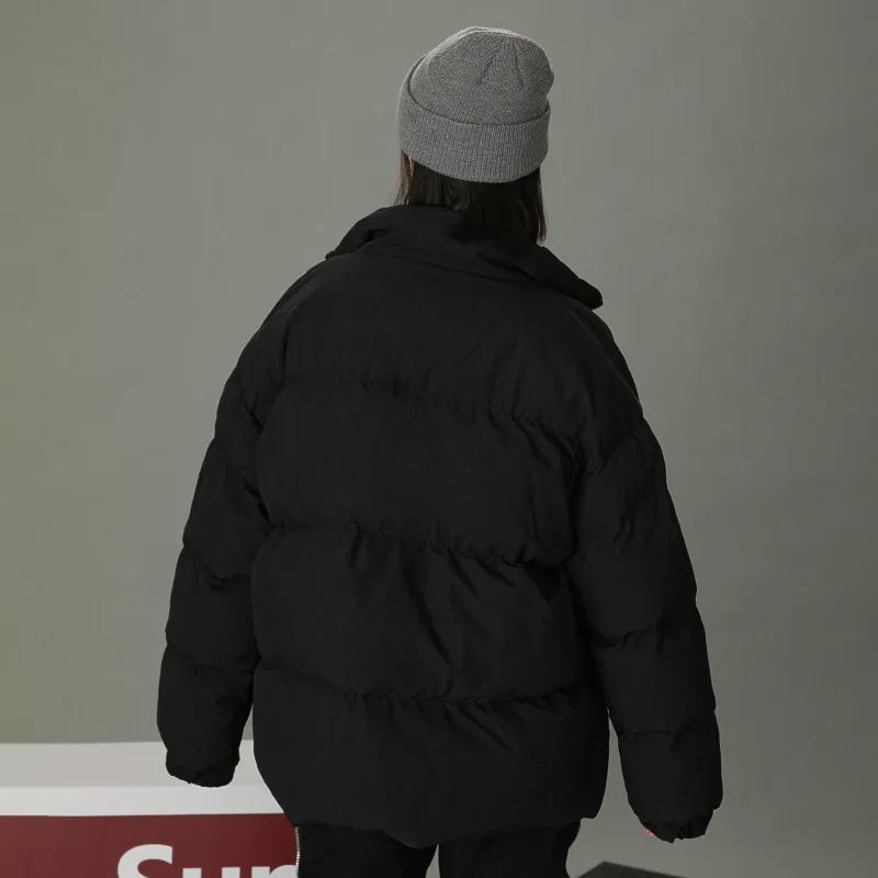 LA'T.WEEKEND Puffer Jacket Unisex Black-2