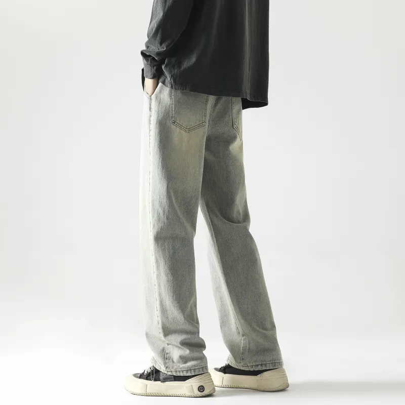 LA'T.WEEKEND Jeans Unisex Yellow Mud-38