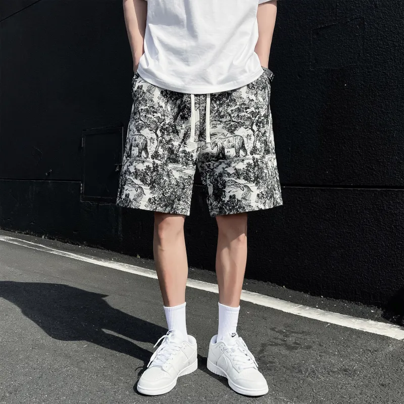 LA'T.WEEKEND Casual Shorts Unisex-12
