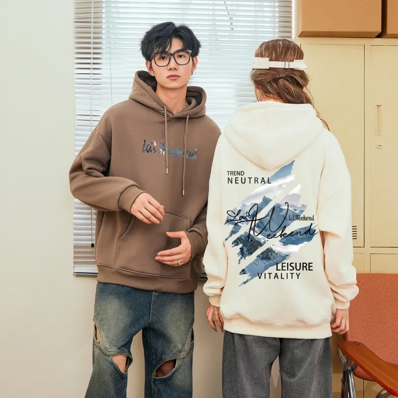 LA'T.WEEKEND Sweatshirt Set Unisex-14
