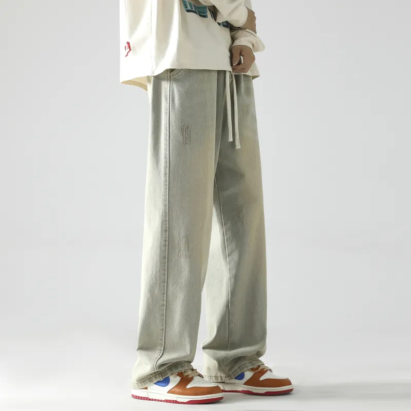 LA'T.WEEKEND Jeans Unisex Vintage Blue-5