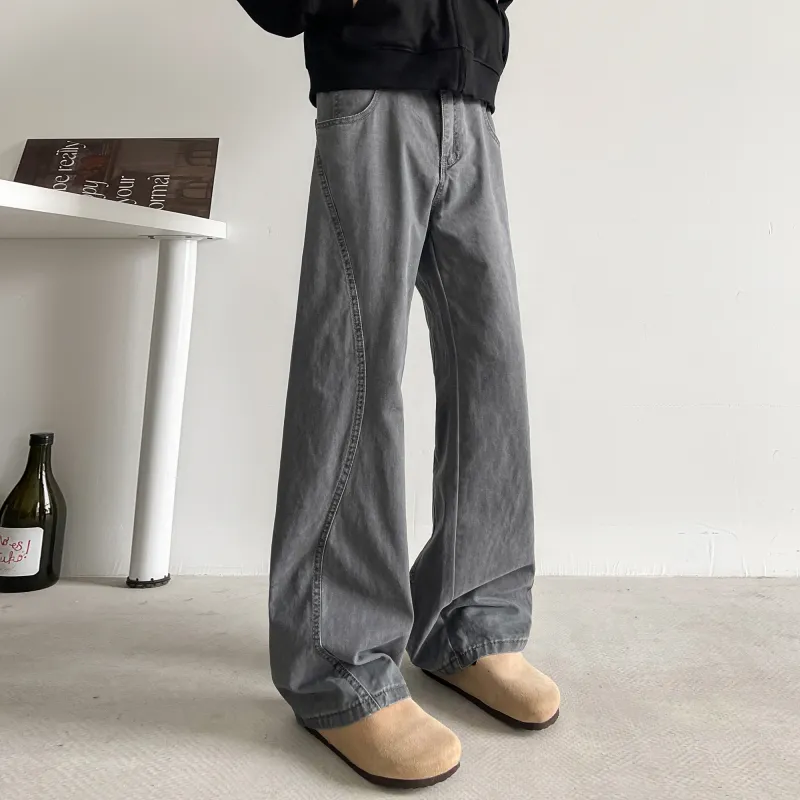 WELTER EXPERIMENT Jeans Unisex Gray-7