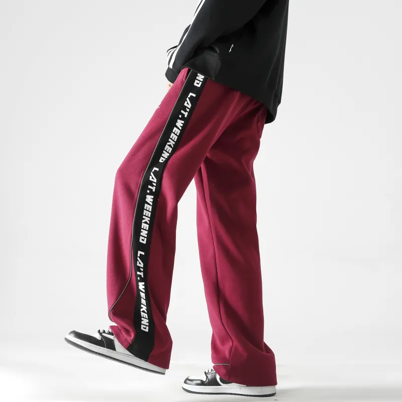 LA'T.WEEKEND Knitted Sports Pants Unisex-26