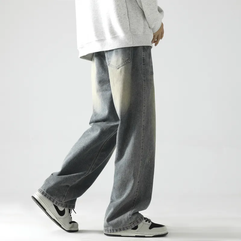 LA'T.WEEKEND Jeans Unisex Vintage Blue-14