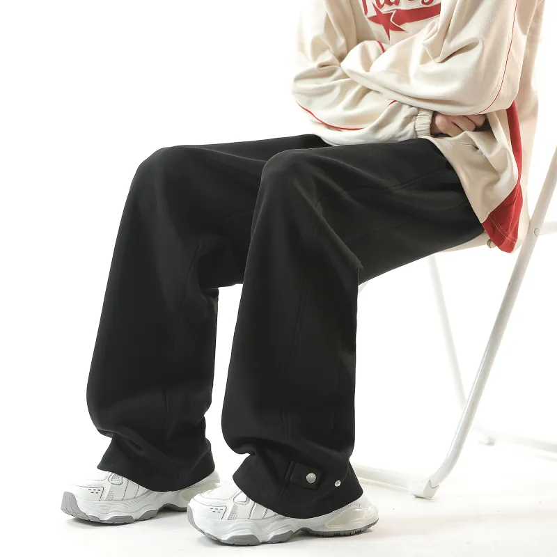 LA'T.WEEKEND Knitted Sports Pants Unisex-11