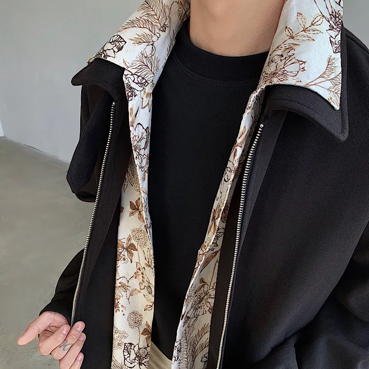 LA'T.WEEKEND Jackets Coats Unisex Black-2
