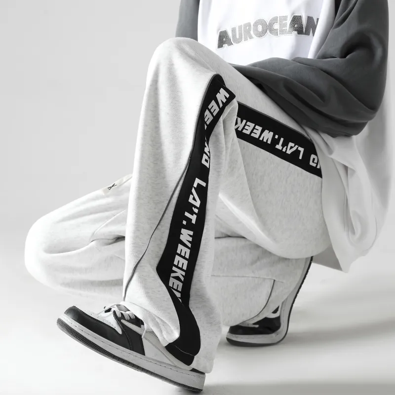 LA'T.WEEKEND Knitted Sports Pants Unisex-6