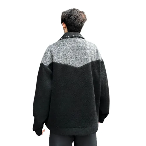 LA'T.WEEKEND Jackets Coats Unisex Black