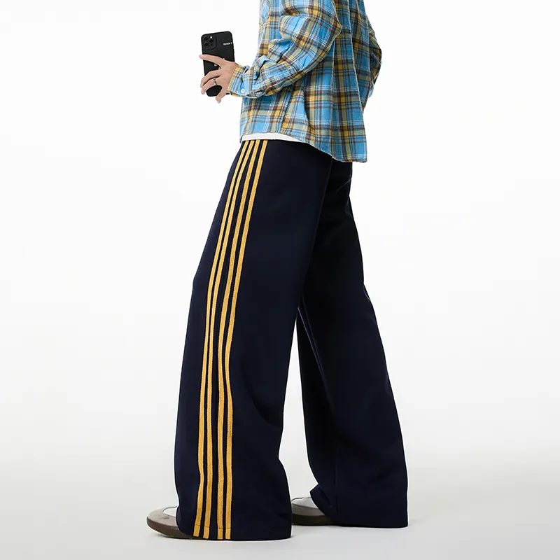 LA'T.WEEKEND Knitted Sports Pants Unisex-7