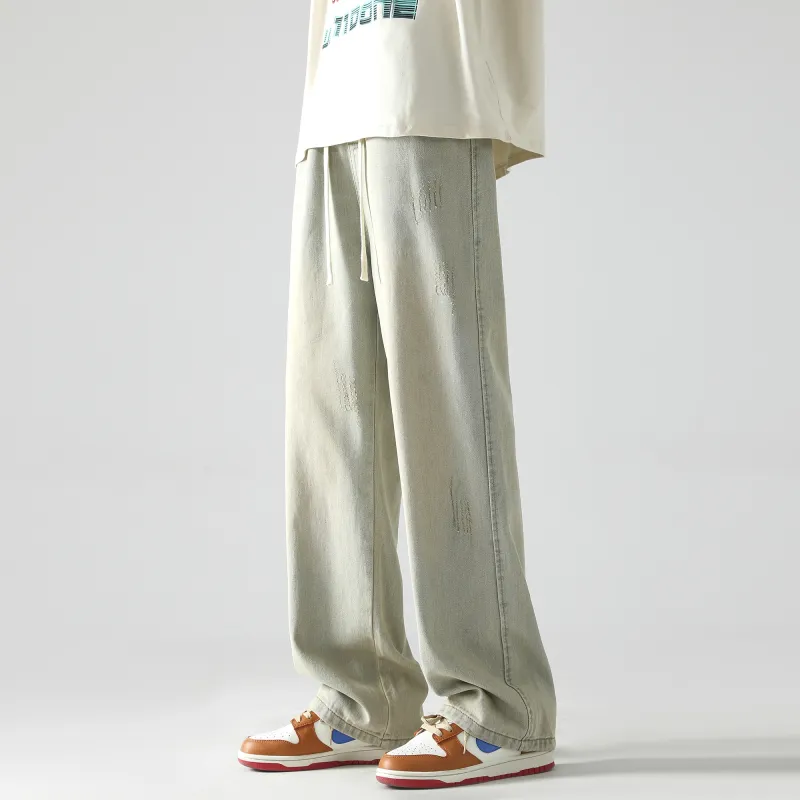 LA'T.WEEKEND Jeans Unisex Vintage Blue-3