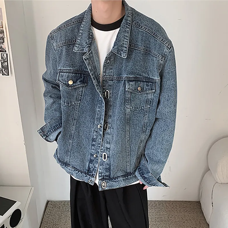 LA'T.WEEKEND Denim Jacket Unisex Blue-2
