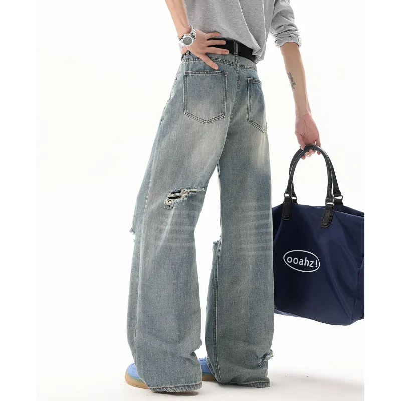 LA'T.WEEKEND Jeans Unisex Blue-4