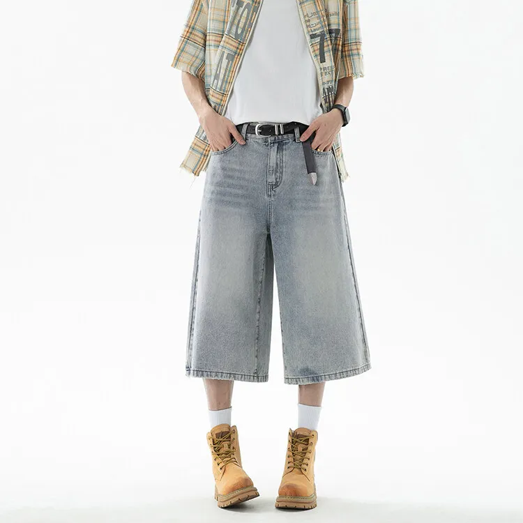 LA'T.WEEKEND Denim Shorts Unisex-14
