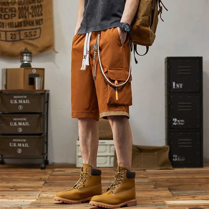 LA'T.WEEKEND Cargo Shorts Unisex-15