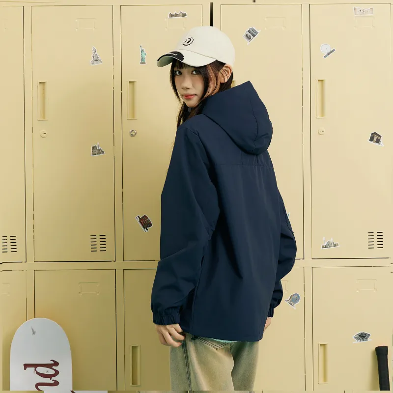 LA'T.WEEKEND Spring Windbreaker Coats Unisex Thickened And Fleece Lined/Regular Optional-24