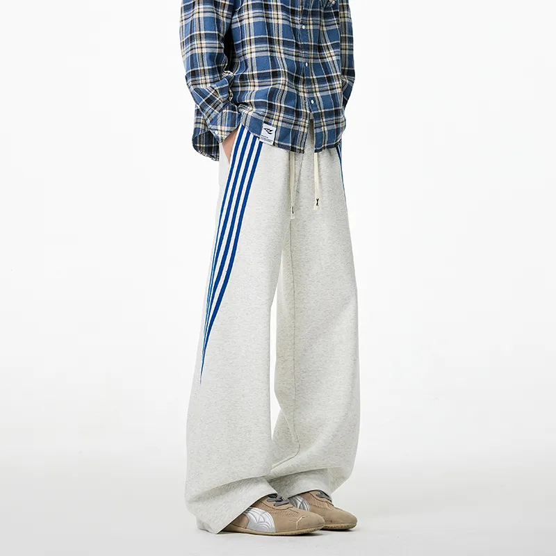 LA'T.WEEKEND Knitted Sports Pants Unisex-2