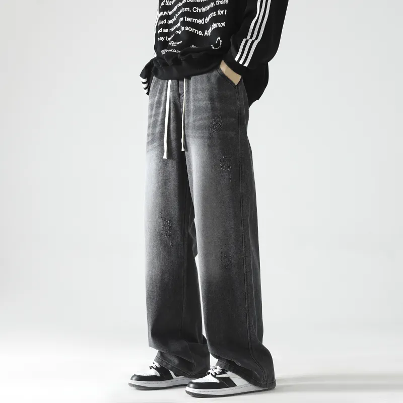 LA'T.WEEKEND Jeans Unisex Vintage Blue-19