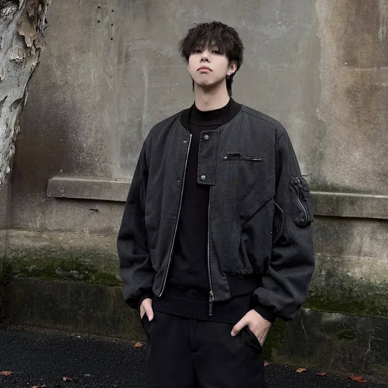 LA'T.WEEKEND Jackets Coats Unisex Black-1