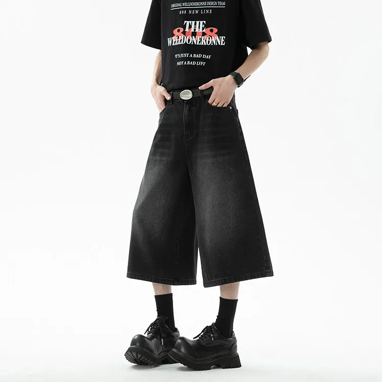 LA'T.WEEKEND Denim Shorts Unisex-21