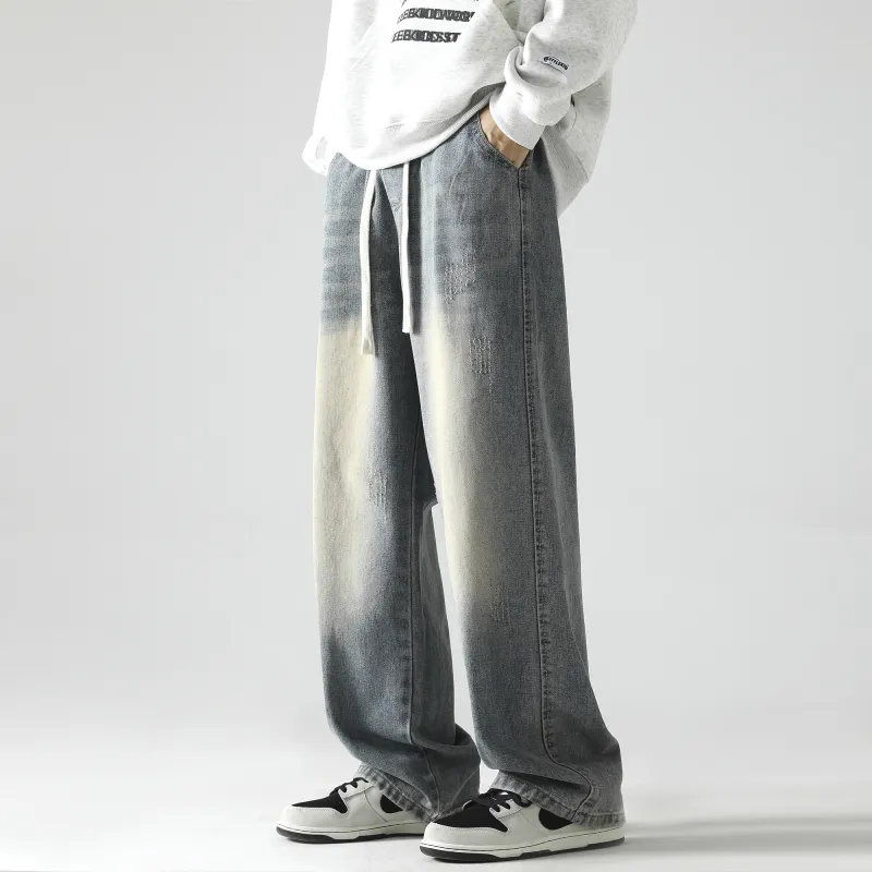 LA'T.WEEKEND Jeans Unisex Vintage Blue-11