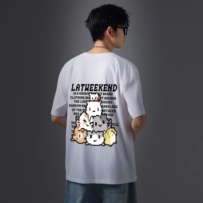 LA'T.WEEKEND T Shirts Unisex-4