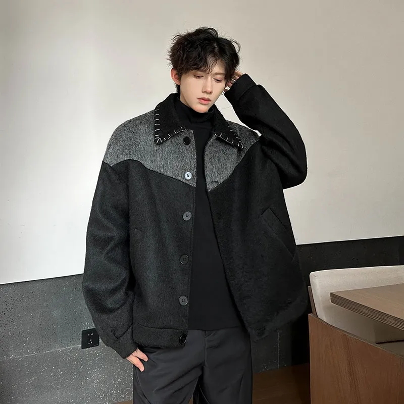 LA'T.WEEKEND Jackets Coats Unisex Black-3
