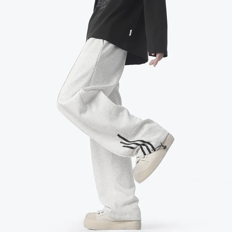 LA'T.WEEKEND Knitted Sports Pants Unisex-14