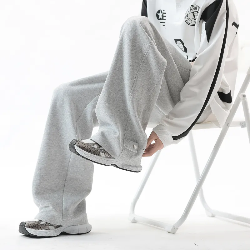 LA'T.WEEKEND Knitted Sports Pants Unisex-18