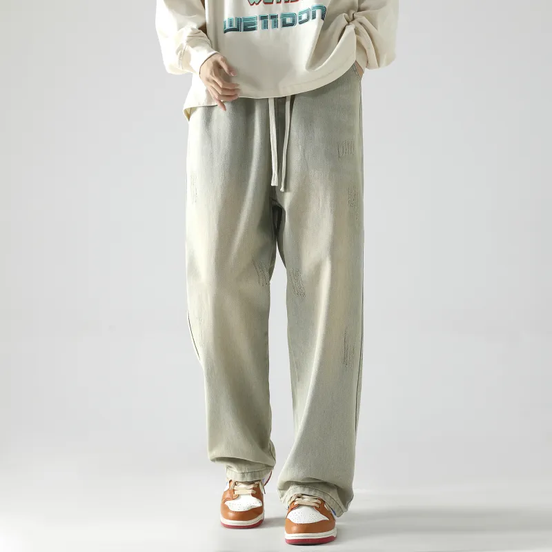 LA'T.WEEKEND Jeans Unisex Vintage Blue-2