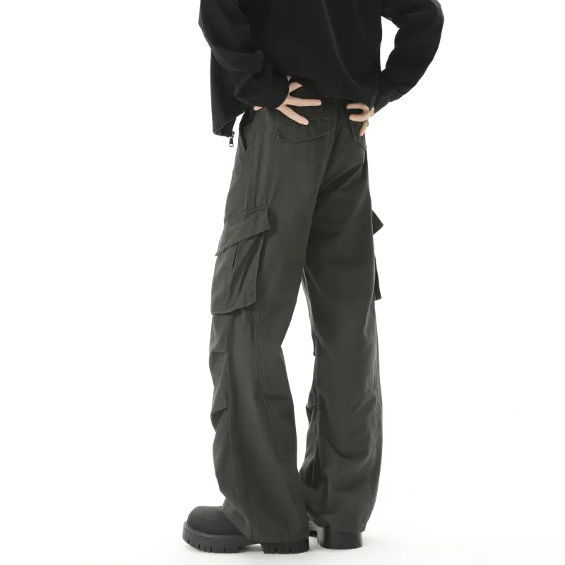 LA'T.WEEKEND Cargo Pants Unisex-11