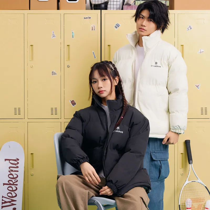 LA'T.WEEKEND Puffer Jacket Unisex-3