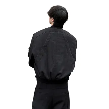 LA'T.WEEKEND Jackets Coats Unisex Black