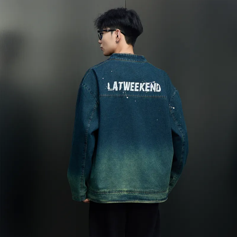 LA'T.WEEKEND Denim Jacket Unisex-22