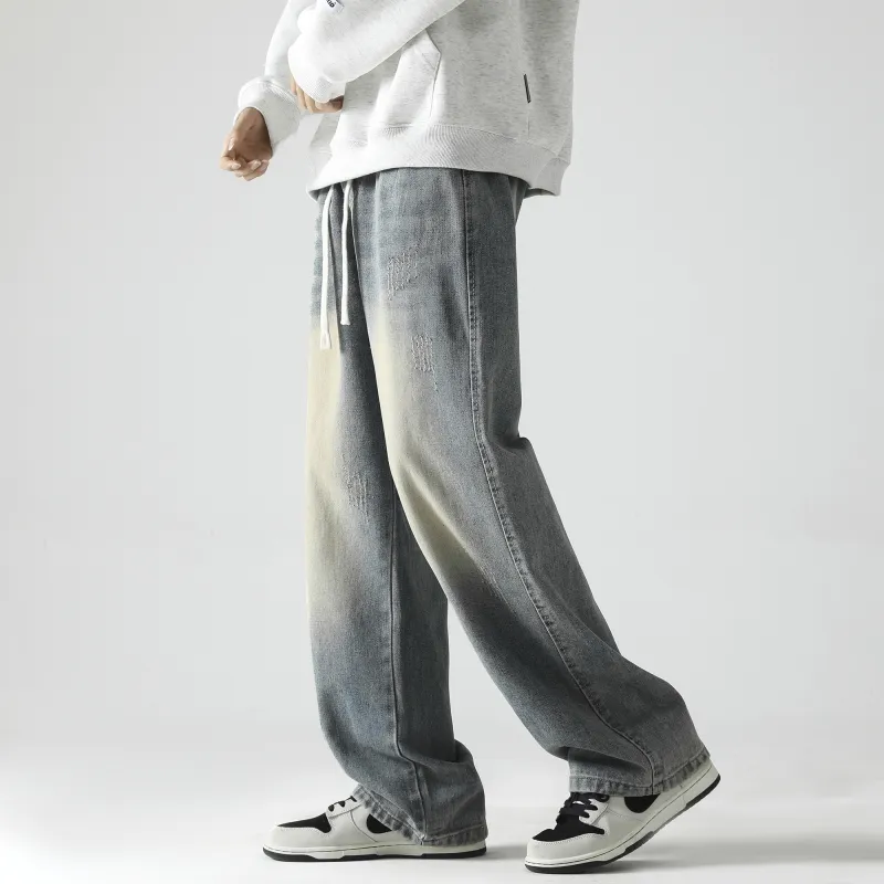 LA'T.WEEKEND Jeans Unisex Vintage Blue-12