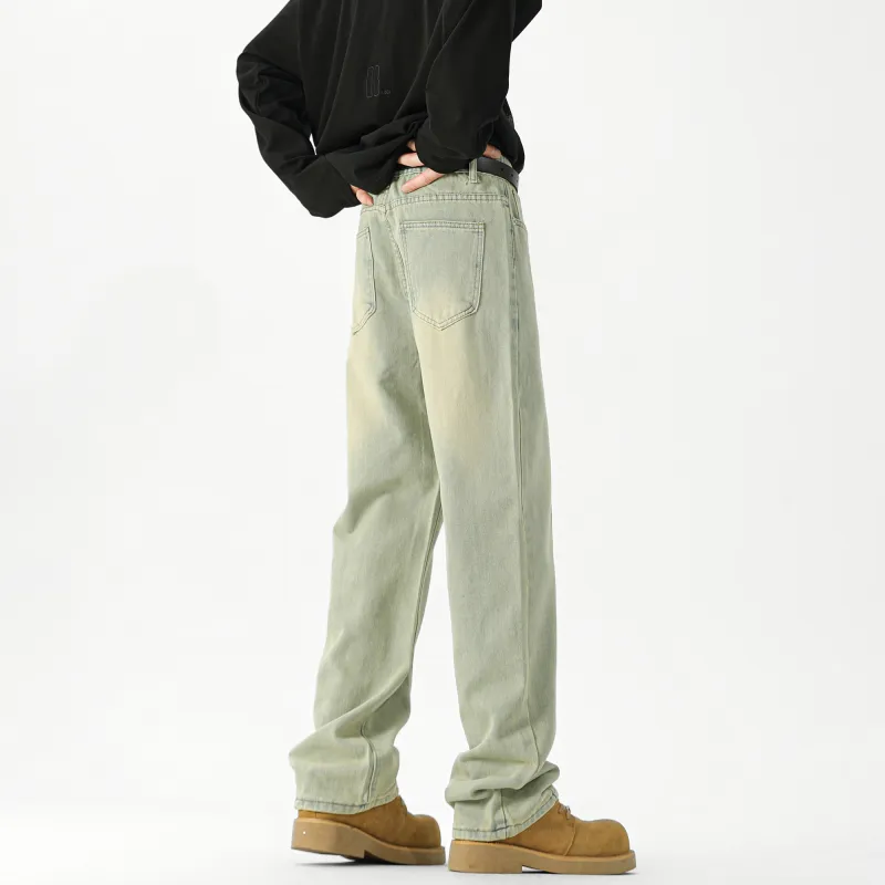LA'T.WEEKEND Jeans Unisex Yellow Mud-7