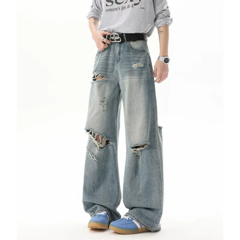 LA'T.WEEKEND Jeans Unisex Blue-1