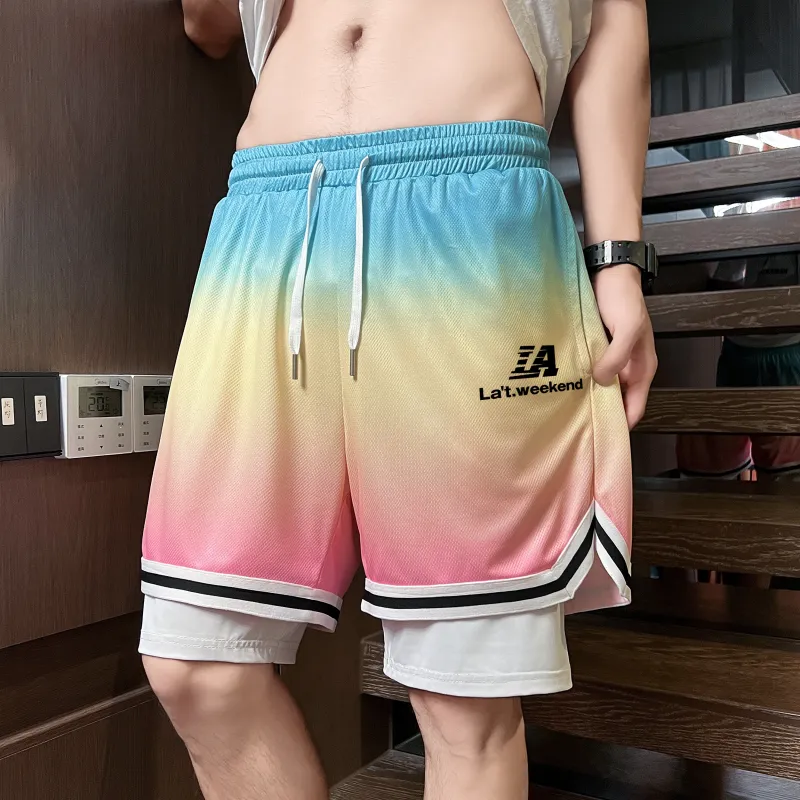 LA'T.WEEKEND Casual Shorts Unisex-9