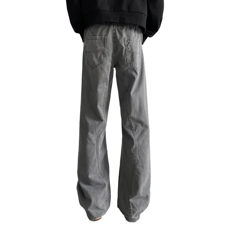 WELTER EXPERIMENT Jeans Unisex Gray-6