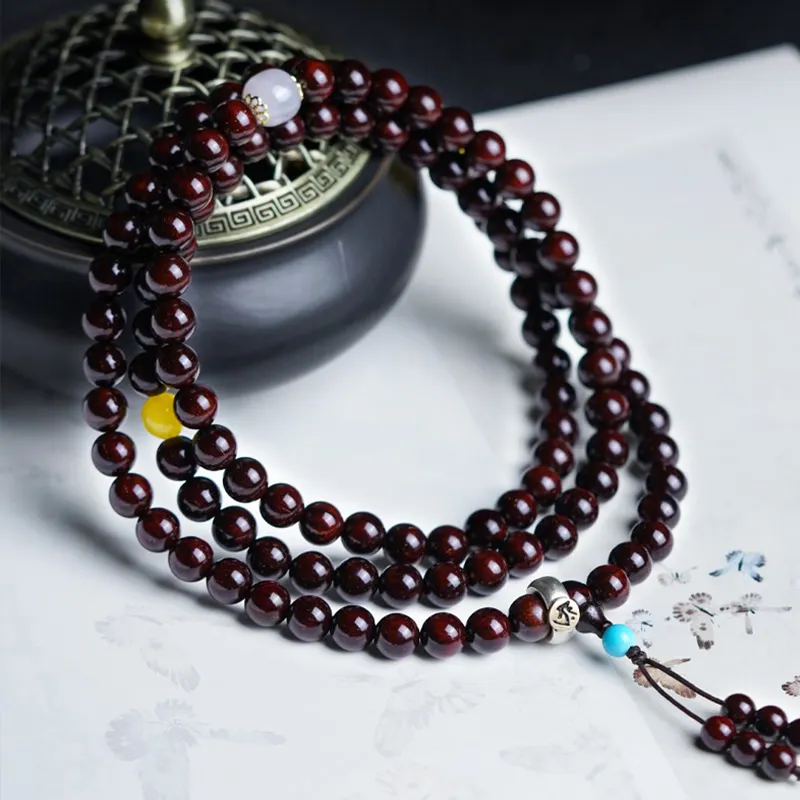 GUMUJIANG Pterocarpus Wooden Bracelets Unisex-4