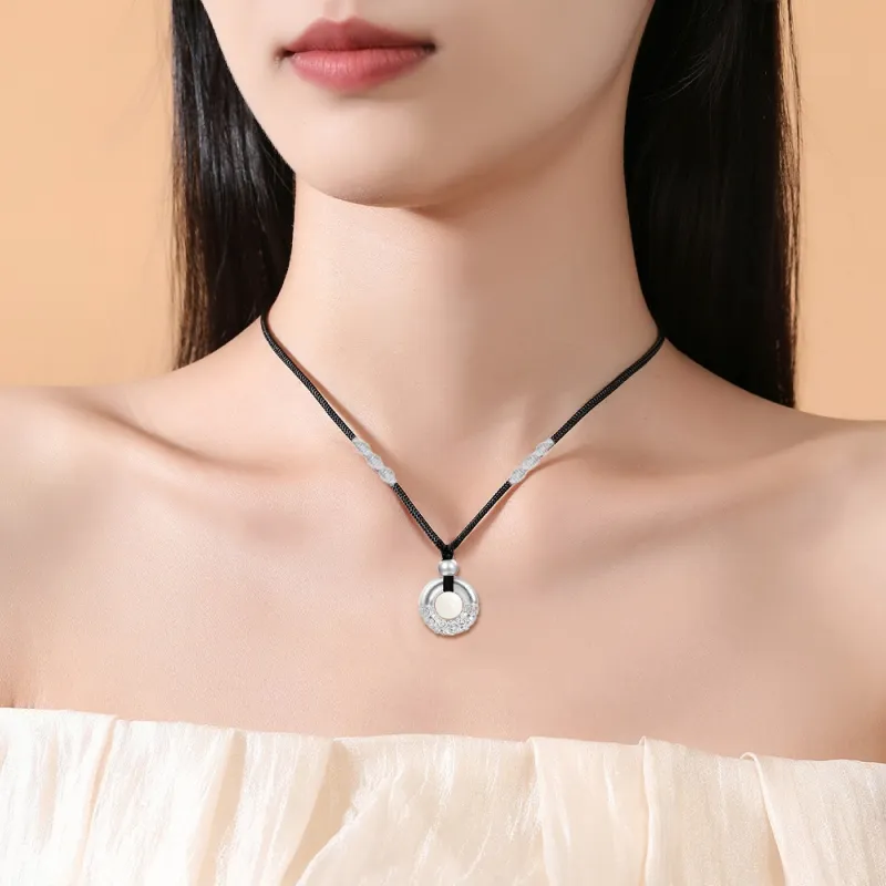 GUMUJIANG Bodhi Seed Necklaces Unisex-3