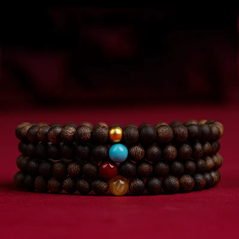 GUMUJIANG Fragrance Agarwood Bracelets Women's-2